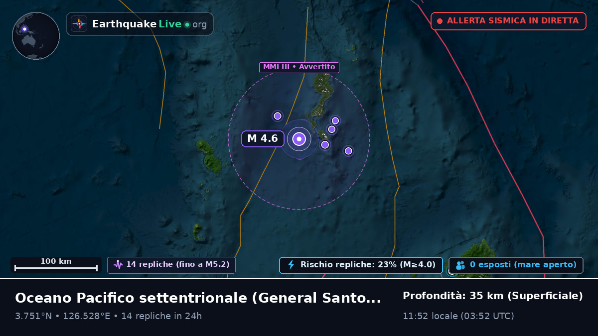 Oceano Pacifico settentrionale (Filippine)