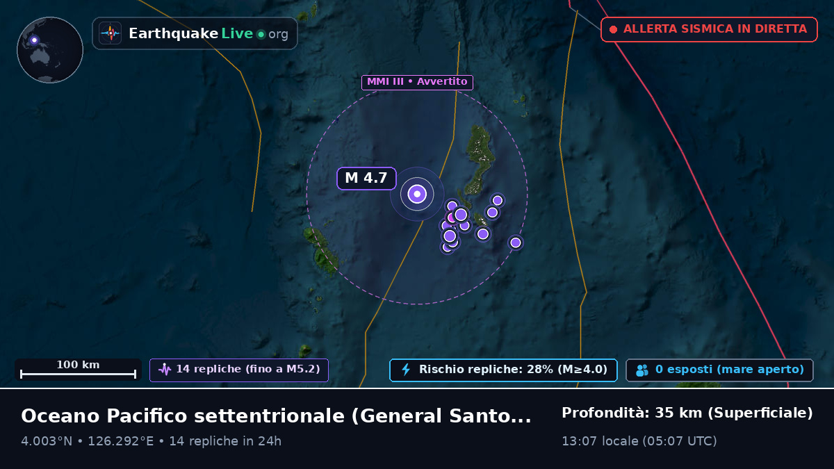 Oceano Pacifico settentrionale (Filippine)