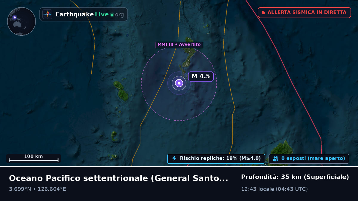 Oceano Pacifico settentrionale (Filippine)