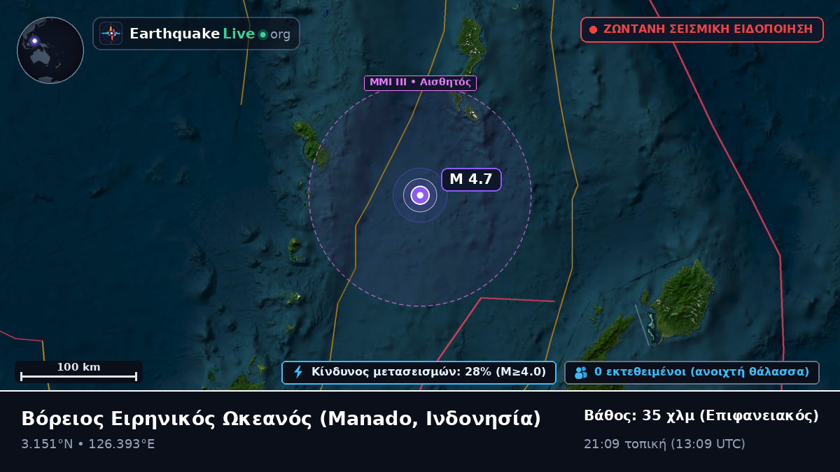 Βόρειος Ειρηνικός Ωκεανός (Ινδονησία)