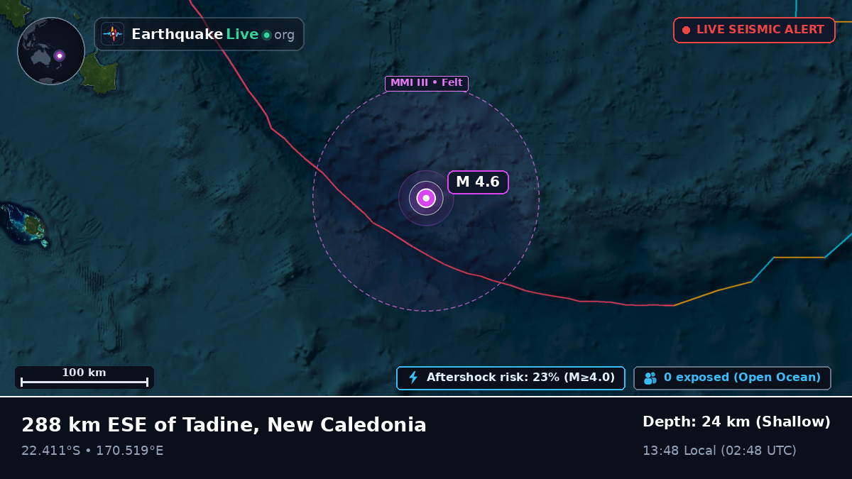 South Pacific Ocean (New Caledonia)