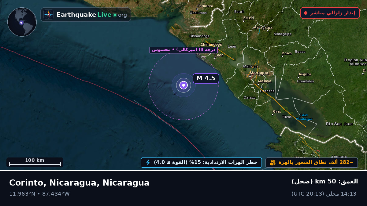 البحر الكاريبي (Nicaragua)