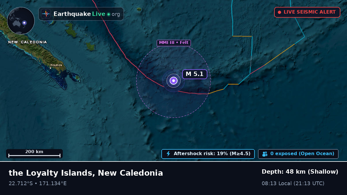 South Pacific Ocean (New Caledonia)