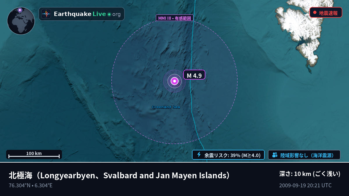 北極海 (Svalbard and Jan Mayen Islands)