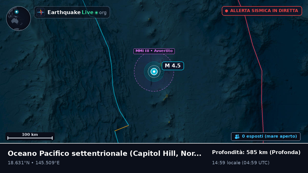 Oceano Pacifico settentrionale (Northern Mariana Islands)