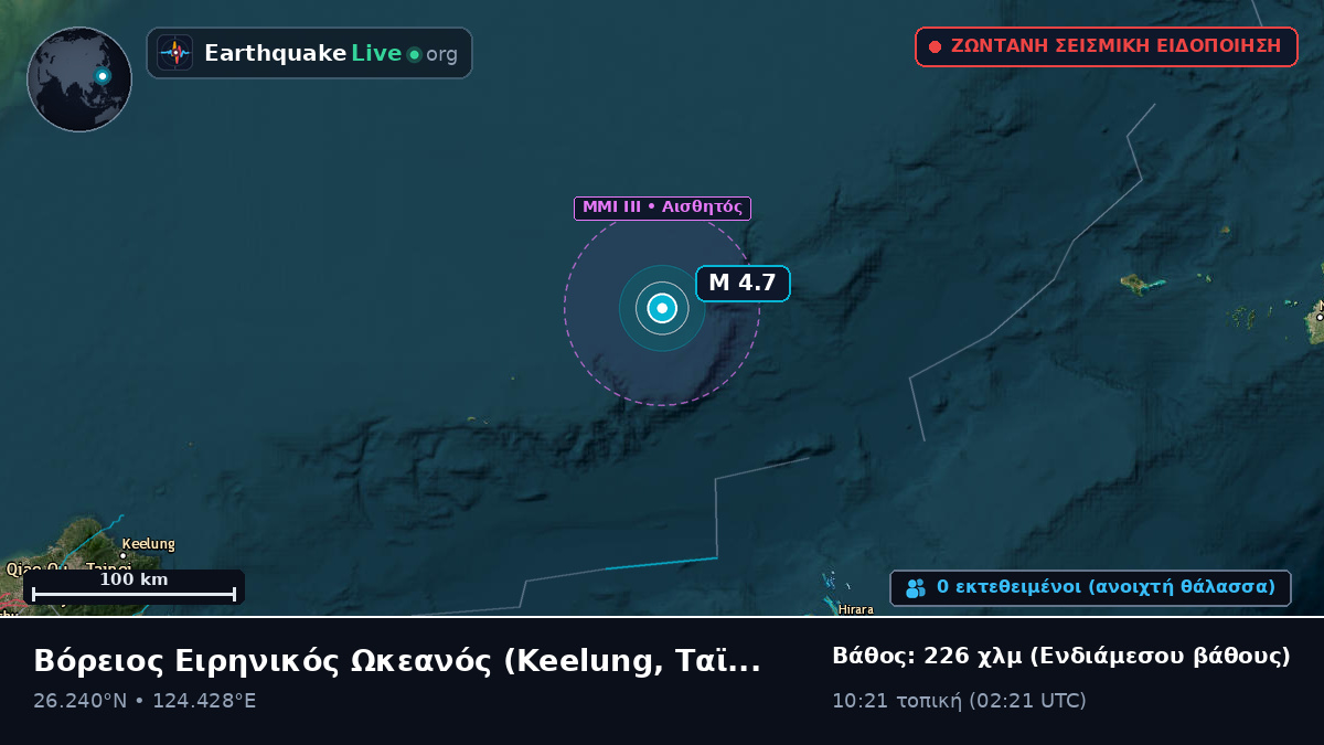 Βόρειος Ειρηνικός Ωκεανός (Ταϊβάν)