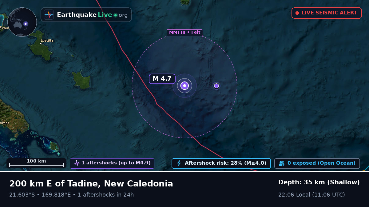 South Pacific Ocean (New Caledonia)