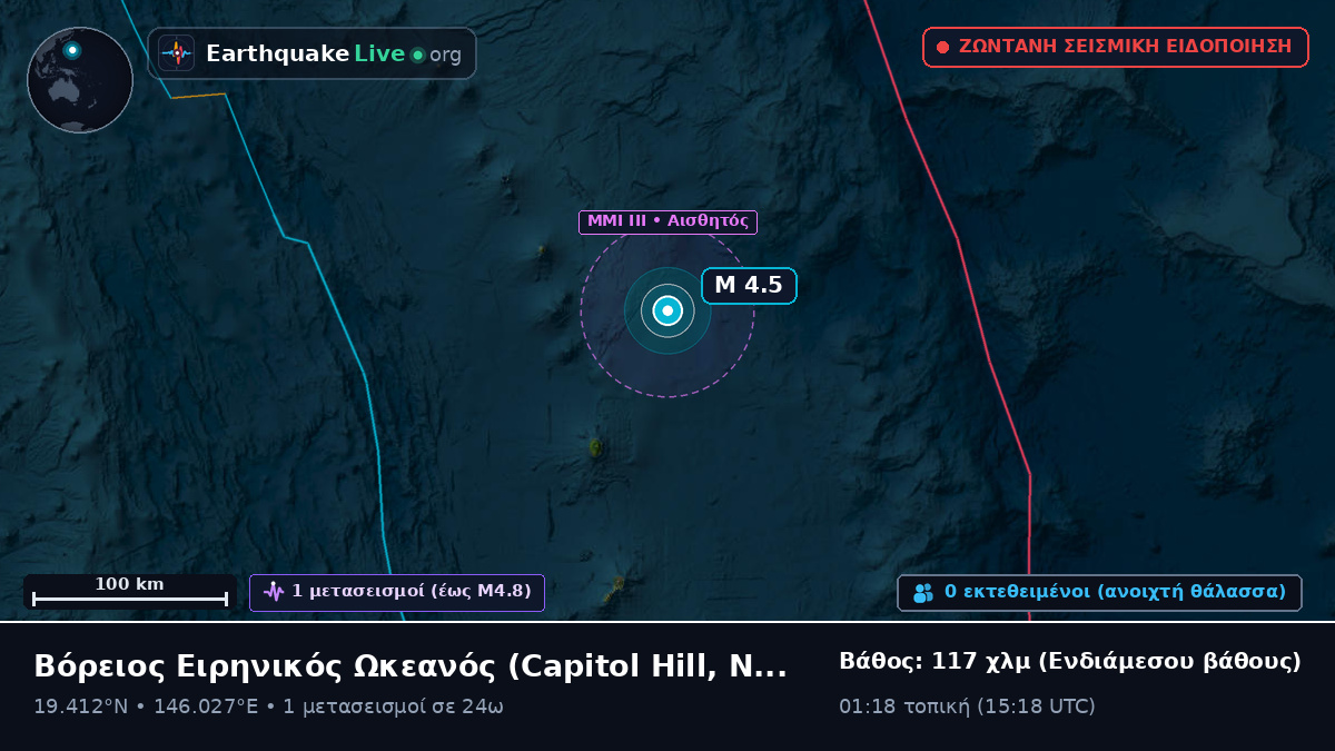 Βόρειος Ειρηνικός Ωκεανός (Northern Mariana Islands)