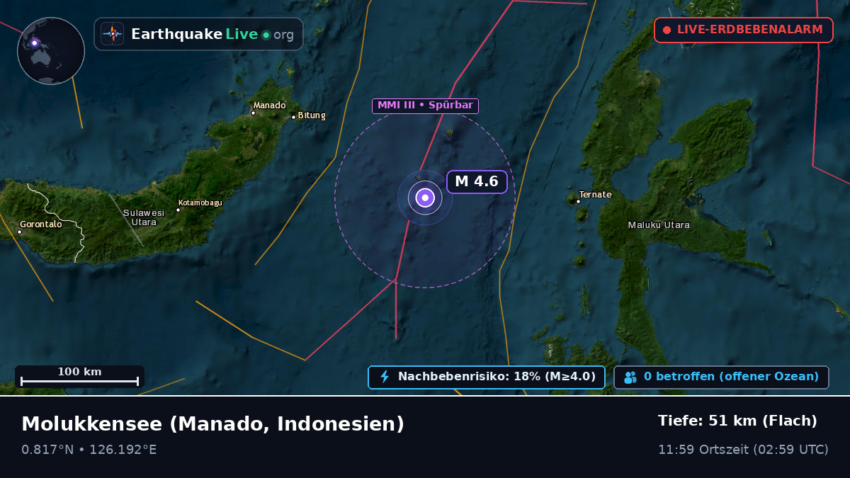 Molukkensee (Indonesien)