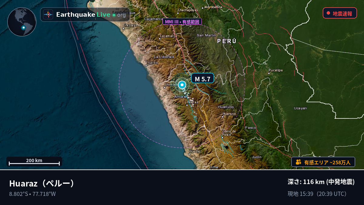Ancash, ペルー