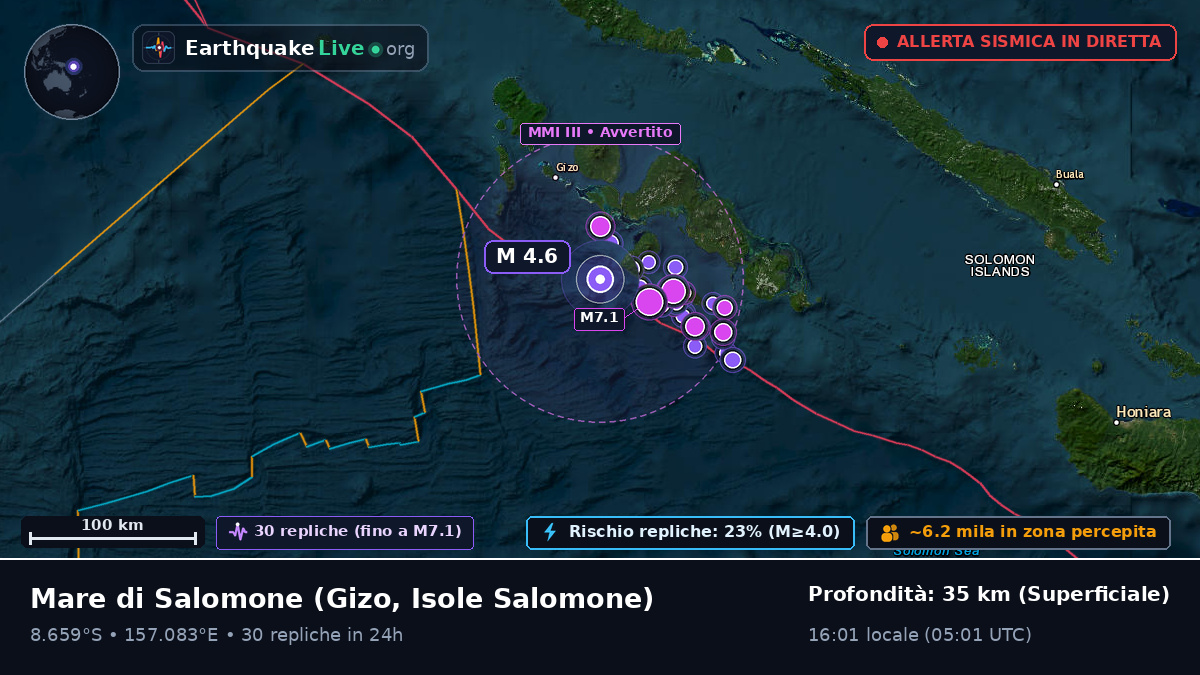 Mare di Salomone (Isole Salomone)