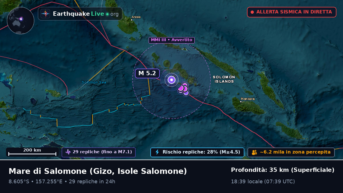 Mare di Salomone (Isole Salomone)