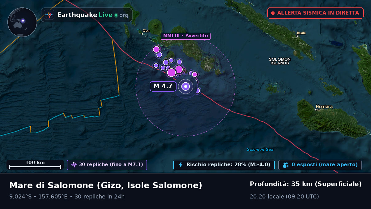 Mare di Salomone (Isole Salomone)