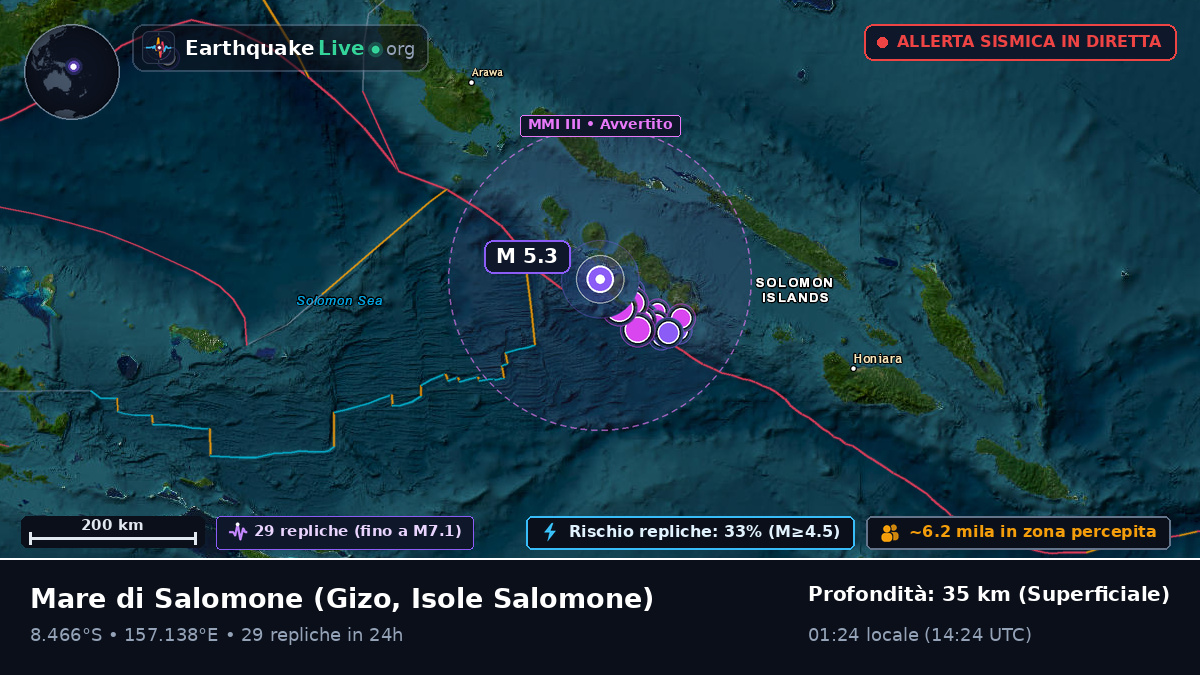 Mare di Salomone (Isole Salomone)