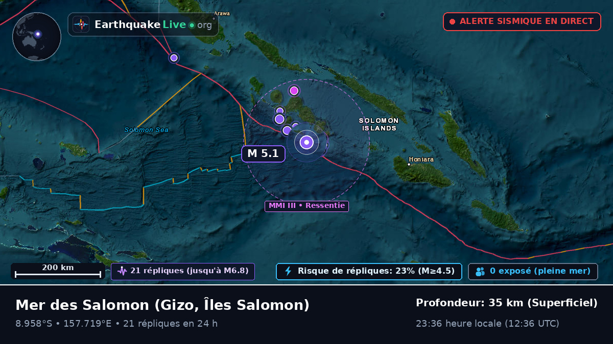 Mer des Salomon (Îles Salomon)