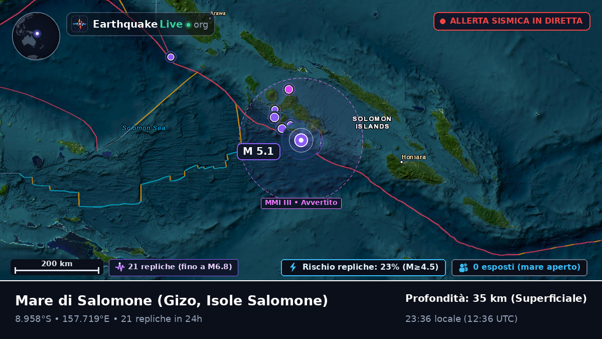 Mare di Salomone (Isole Salomone)