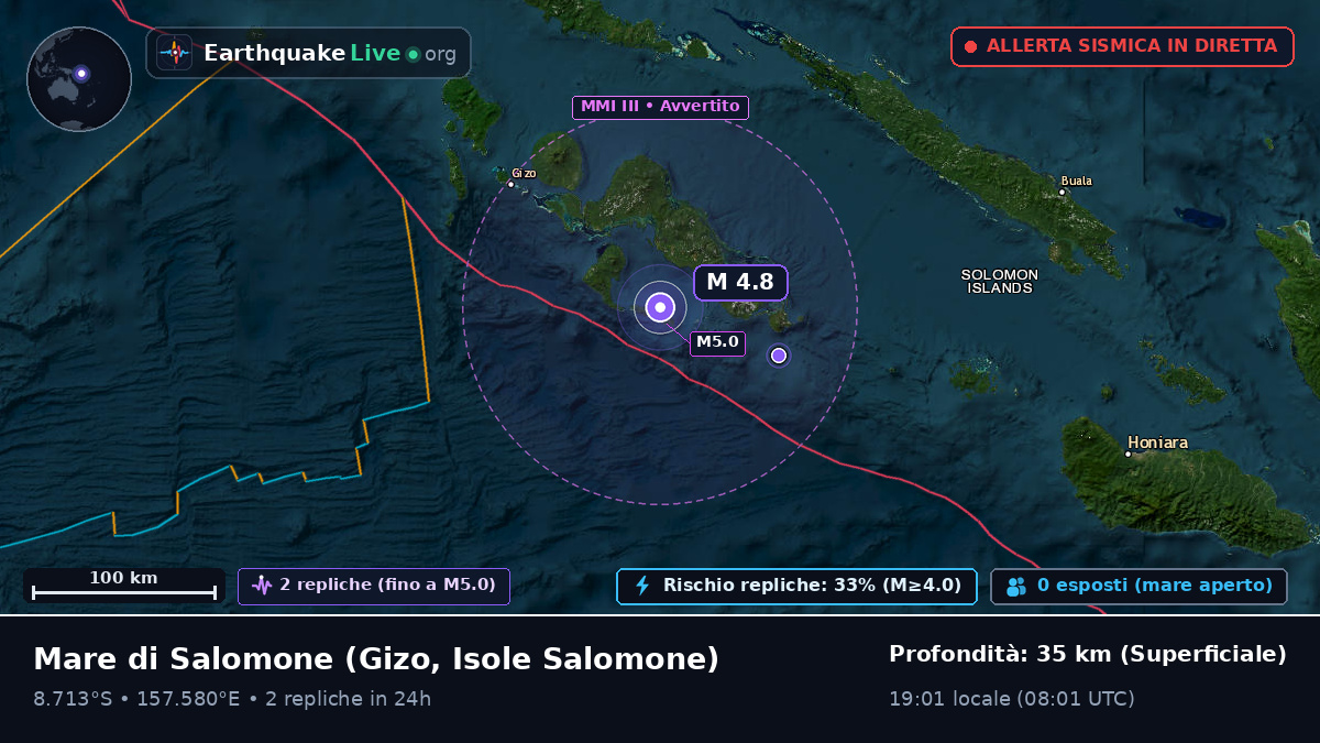 Mare di Salomone (Isole Salomone)