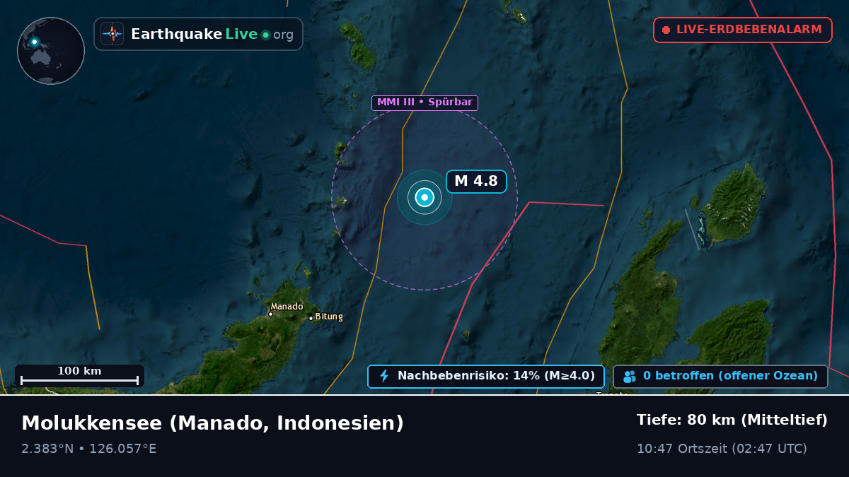 Molukkensee (Indonesien)