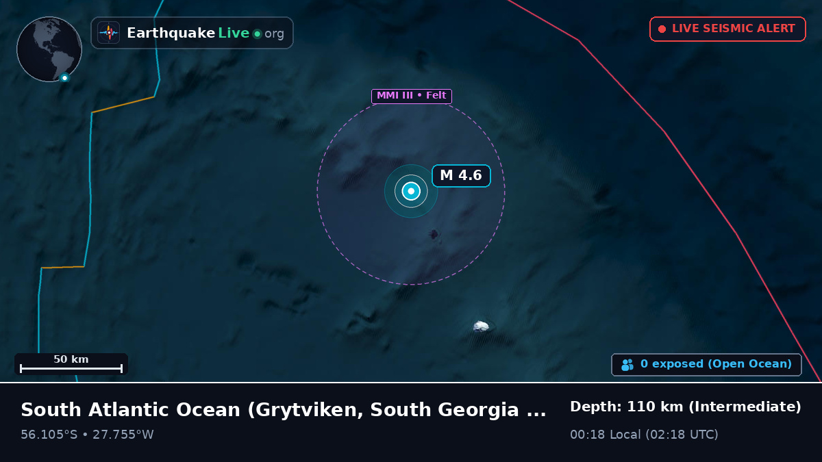 South Atlantic Ocean (South Georgia and the Islands)