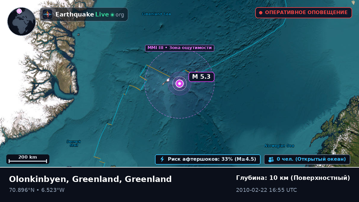 Северный Ледовитый океан (Greenland)