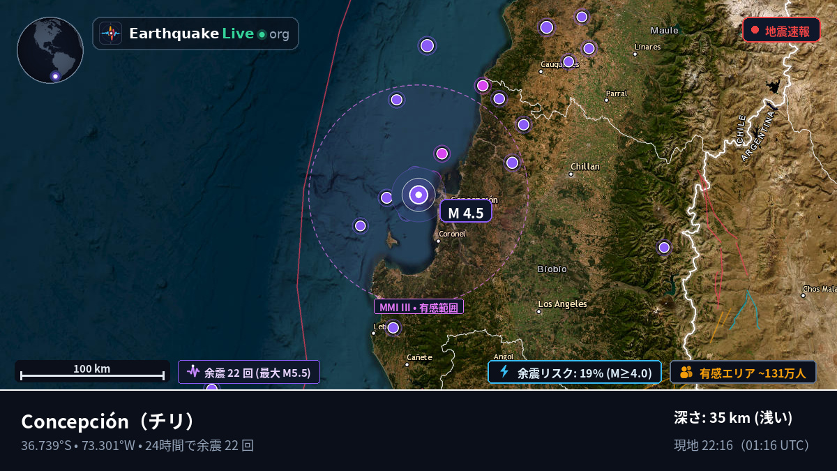 Concepción, Bío-Bío, チリ
