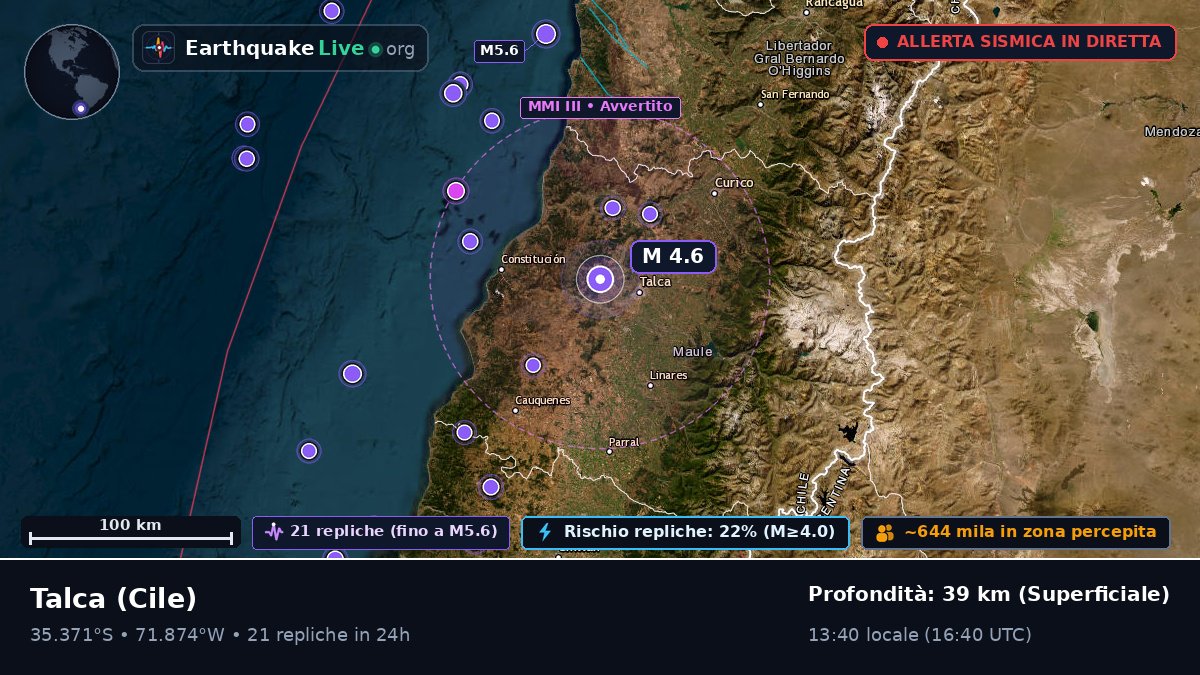 Talca, Maule, Cile