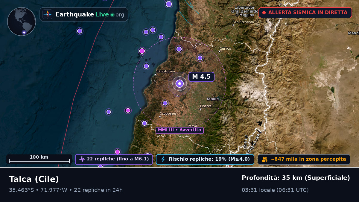 Talca, Maule, Cile