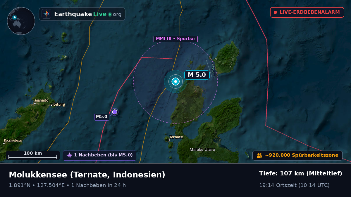 Molukkensee (Indonesien)