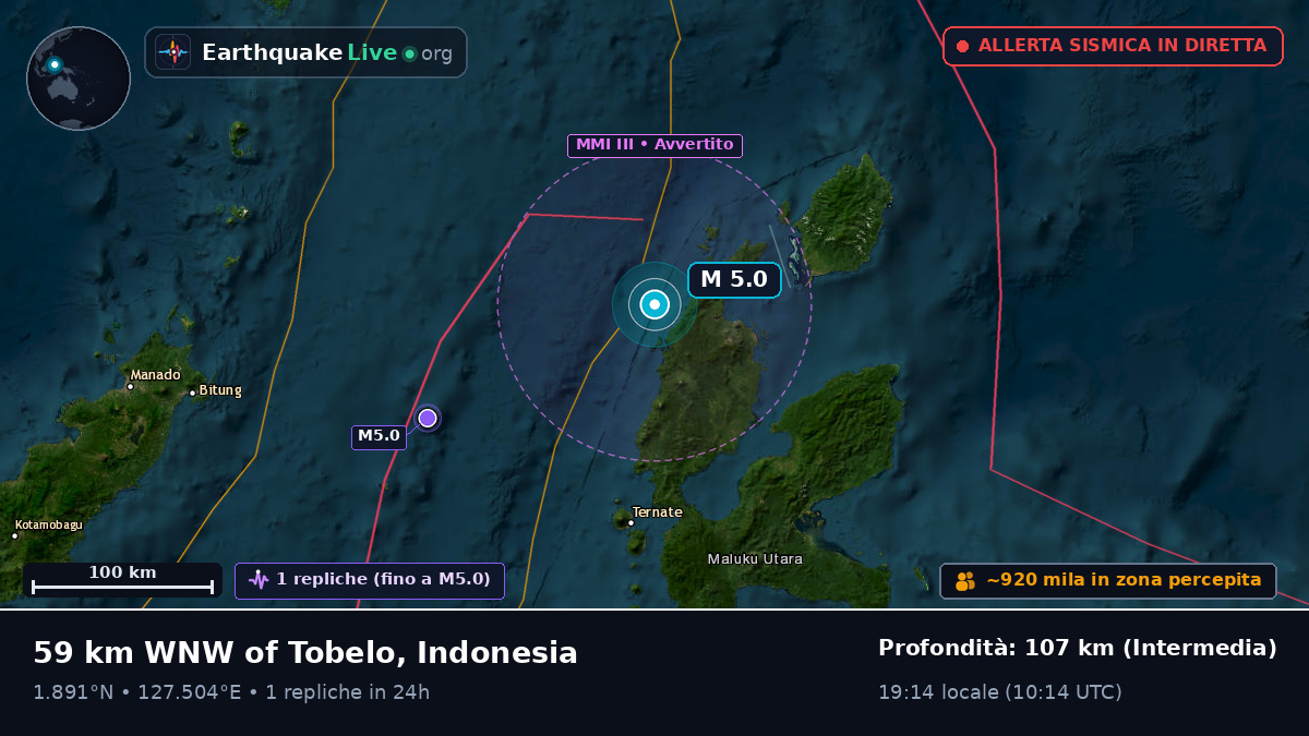 Mare delle Molucche (Indonesia)