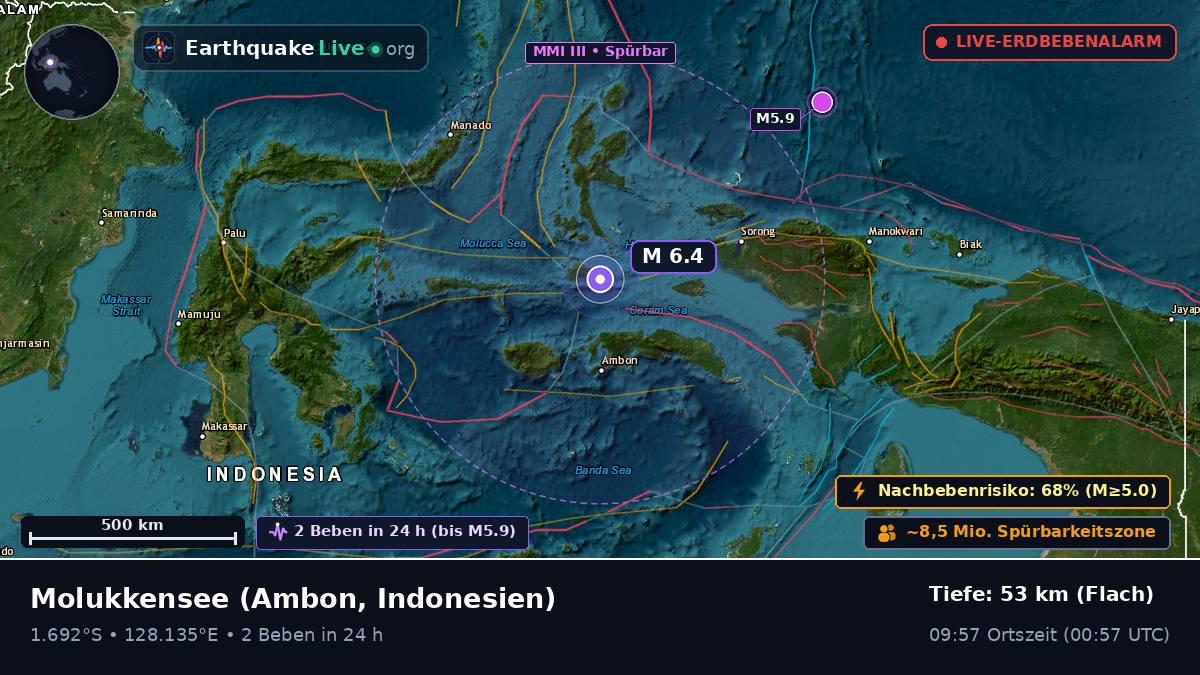 Molukkensee (Indonesien)