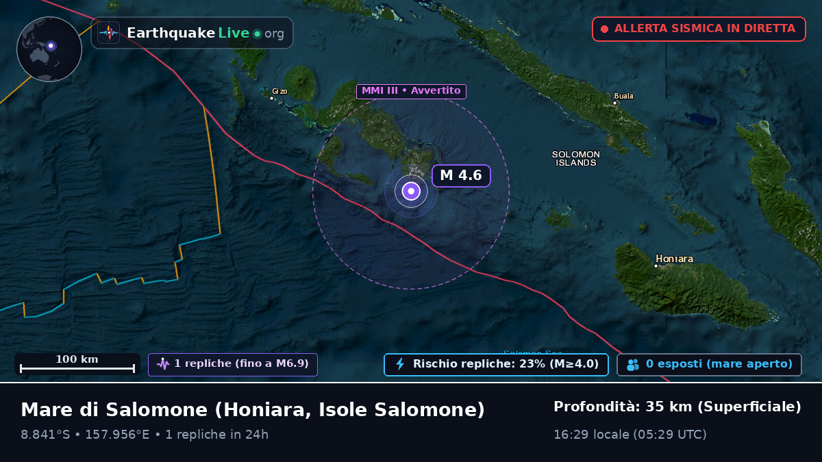 Mare di Salomone (Isole Salomone)