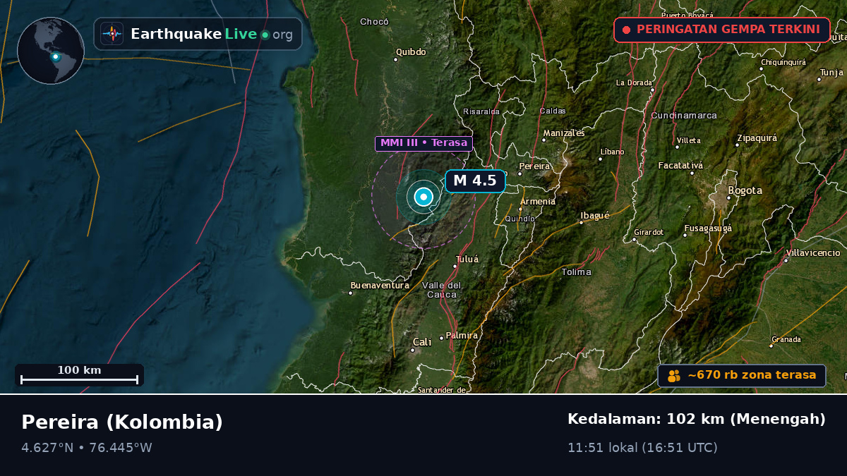 Risaralda, Kolombia