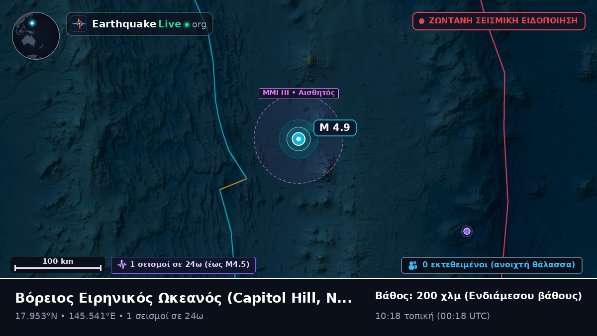 Βόρειος Ειρηνικός Ωκεανός (Northern Mariana Islands)