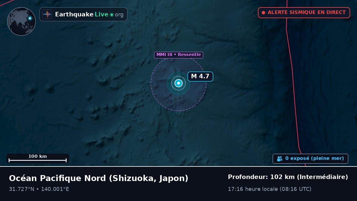 Océan Pacifique Nord (Japon)
