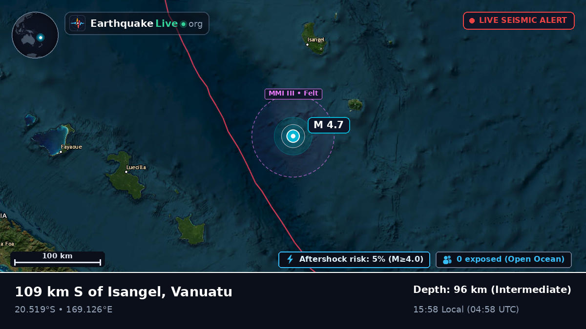 South Pacific Ocean (Vanuatu)