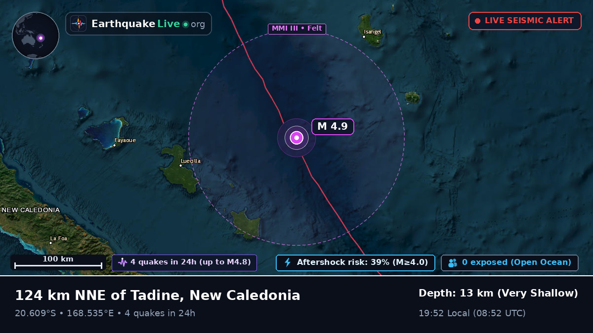 South Pacific Ocean (New Caledonia)