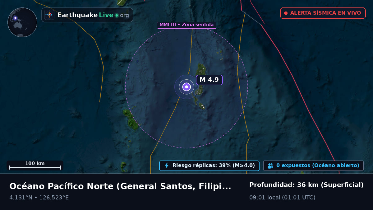 Océano Pacífico Norte (Filipinas)