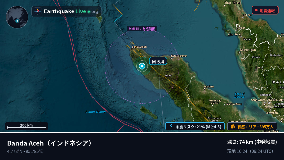 Aceh, インドネシア