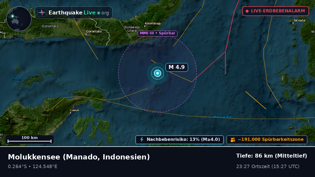 Molukkensee (Indonesien)
