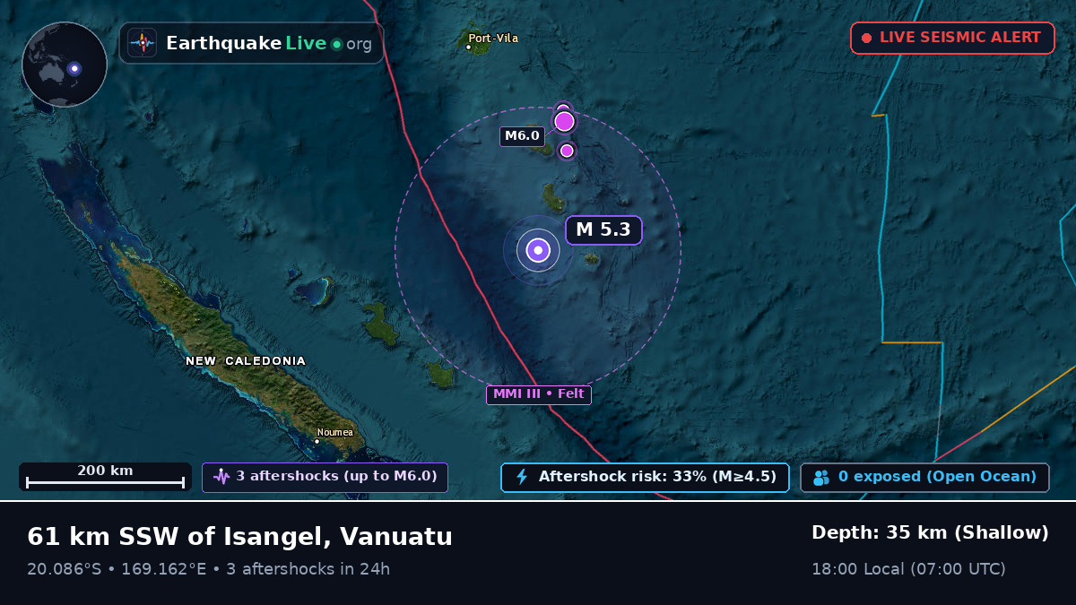 South Pacific Ocean (Vanuatu)