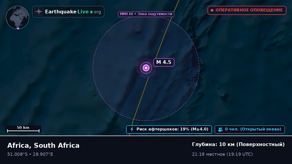 Индийский океан (South Africa)