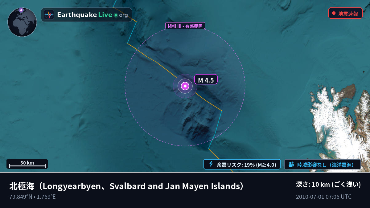 北極海 (Svalbard and Jan Mayen Islands)