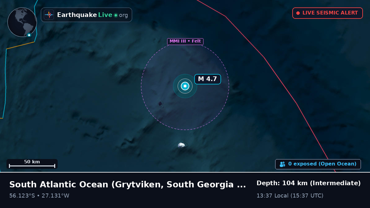 South Atlantic Ocean (South Georgia and the Islands)