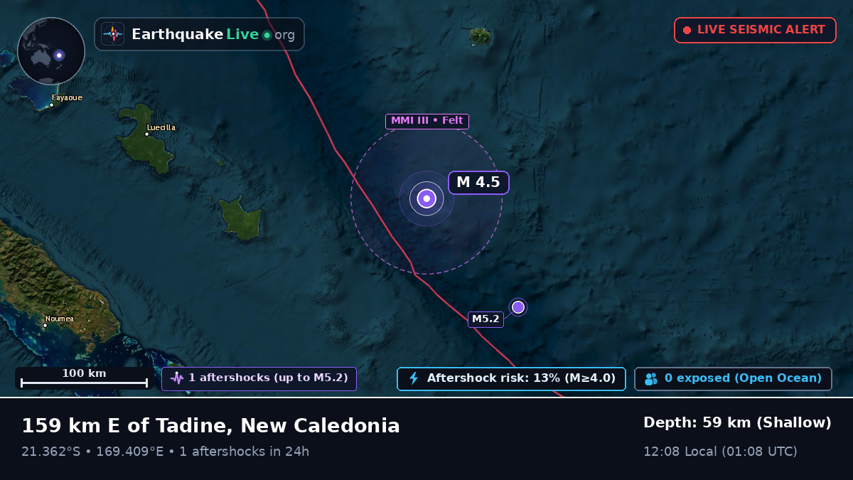 South Pacific Ocean (New Caledonia)