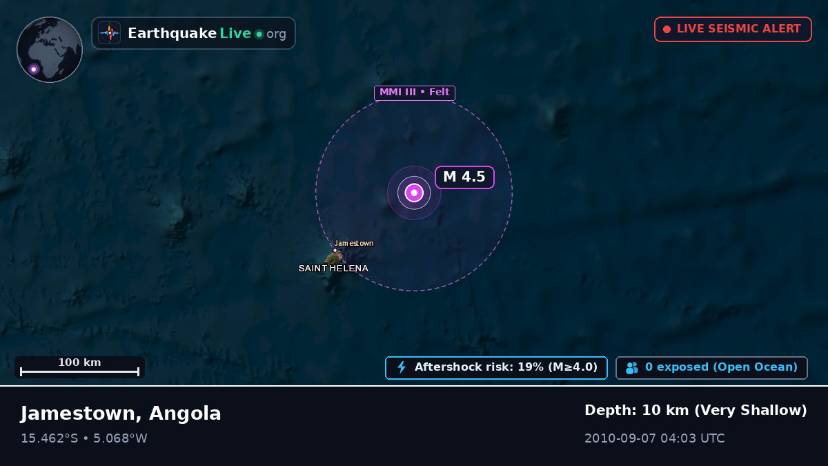 South Atlantic Ocean (Angola)