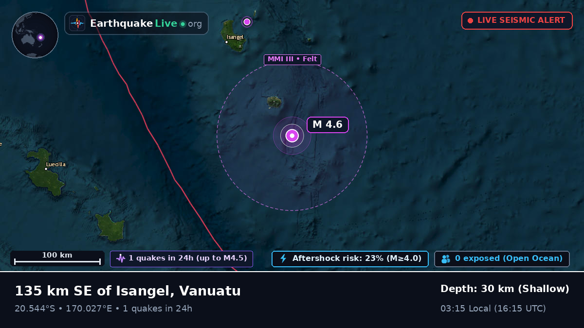 South Pacific Ocean (Vanuatu)