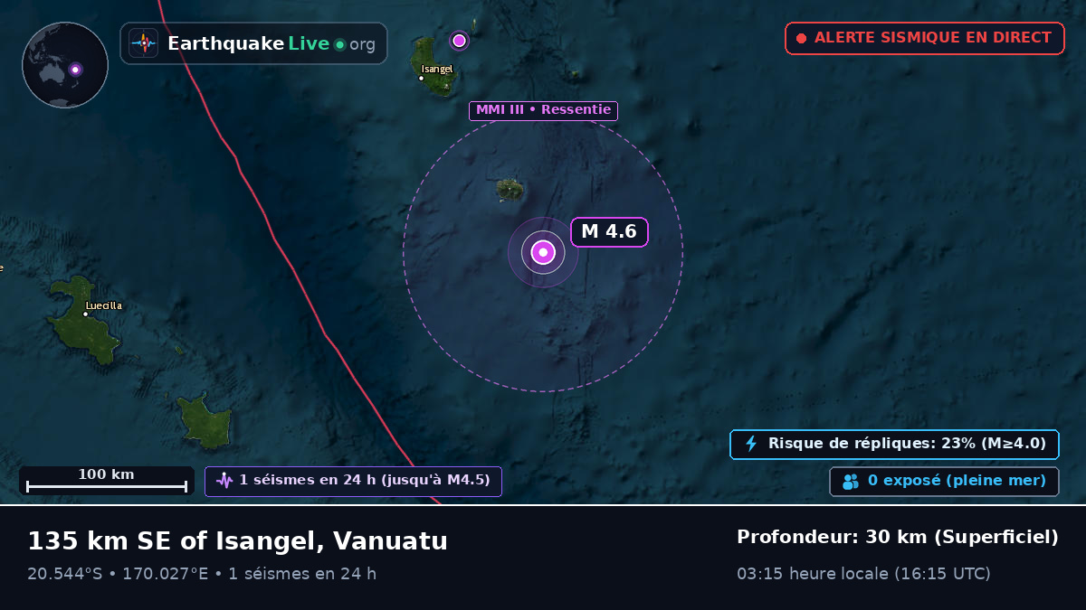Océan Pacifique Sud (Vanuatu)