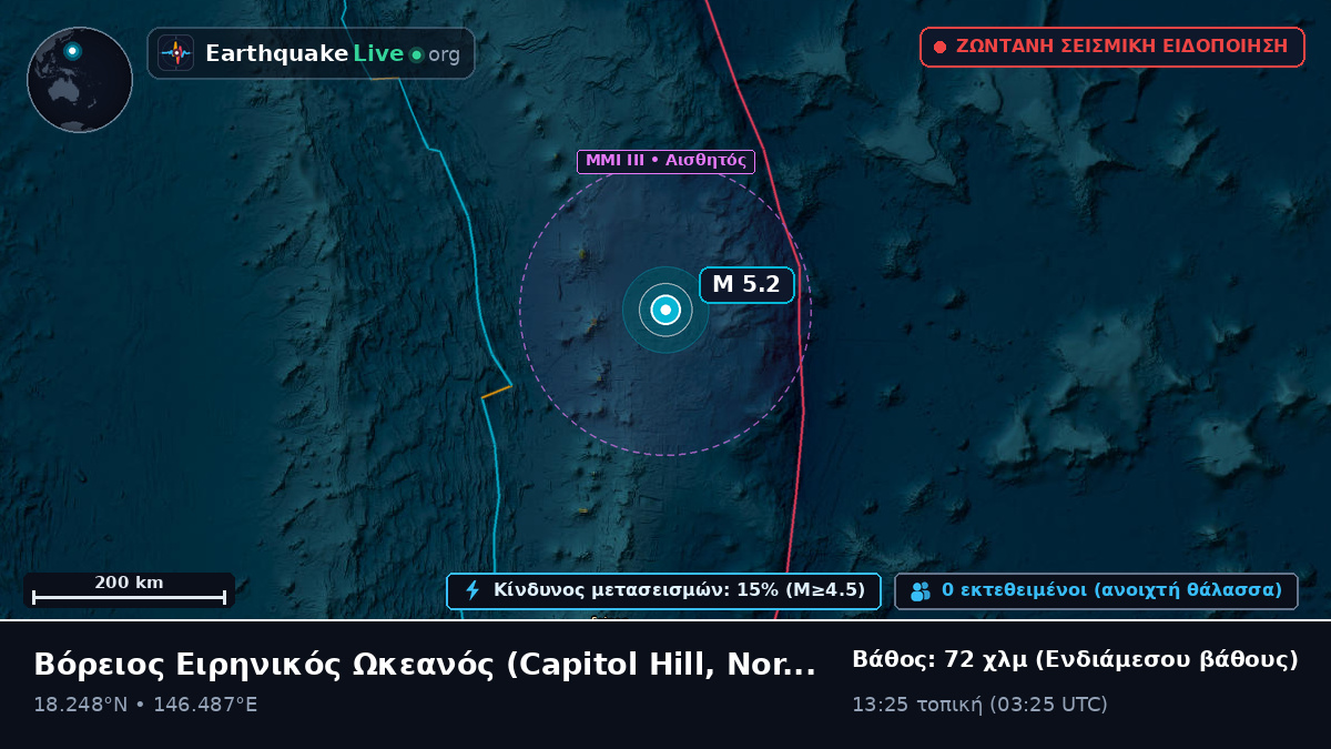 Βόρειος Ειρηνικός Ωκεανός (Northern Mariana Islands)