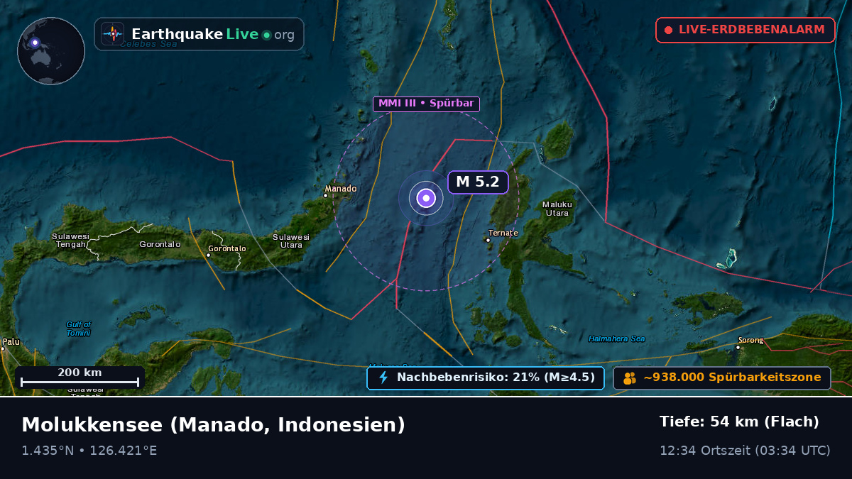 Molukkensee (Indonesien)
