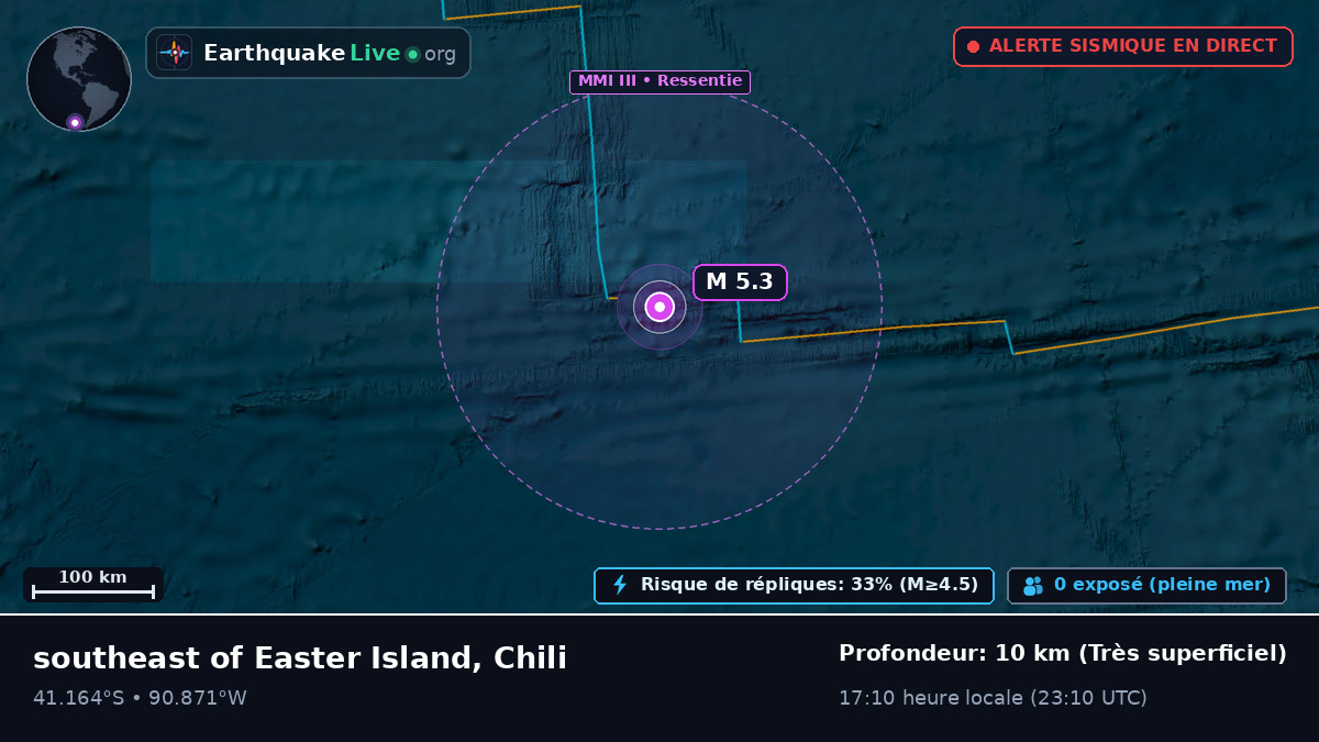 Océan Pacifique Sud (Chili)